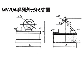 MW04、MW84系列吊运钢板用电磁铁